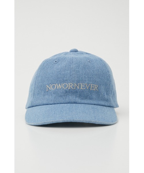 SLY(スライ)の「NOWORNEVER CAP ナウオアネバー キャップ(キャップ・レディース・ライトブルー/ホワイト・FREE)」の13枚目の写真