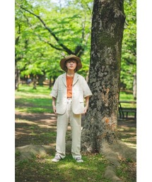 WudgeBoy（ワッジボーイ）の「リネンストレートパンツ　setup（その他パンツ）」