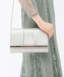 TRUDEA（トルディア）の「箔タッククラッチバッグ（クラッチバッグ）」