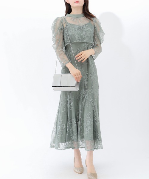 TRUDEA(トルディア)の「箔タッククラッチバッグ(クラッチバッグ・レディース・ブラック/ベージュ/ライトグレー・MEDIUM)」の10枚目の写真