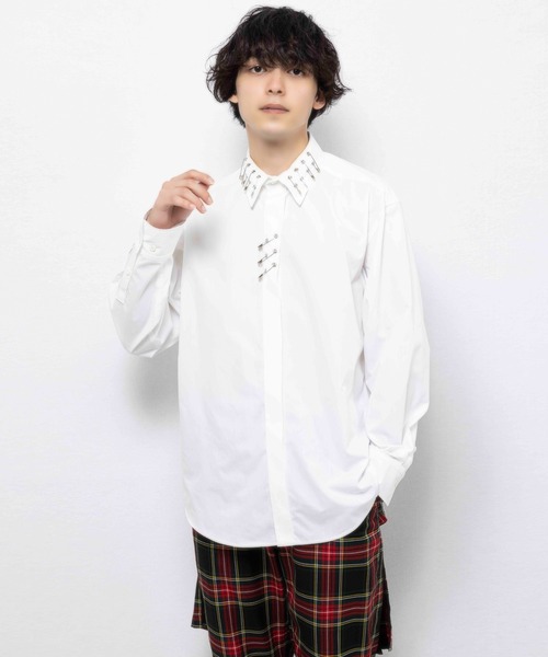 MILKBOY（ミルクボーイ）の「SAFETY PIN シャツ（シャツ/ブラウス・レディース・C/B/A・FREE）」の2枚目の写真
