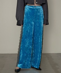 PRANK PROJECT | 【23AUTUMN先行予約商品】ベロアレースパンツ / Velour Lace Pants(その他パンツ)
