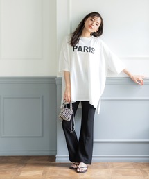 ビッグシルエットプリントTシャツ