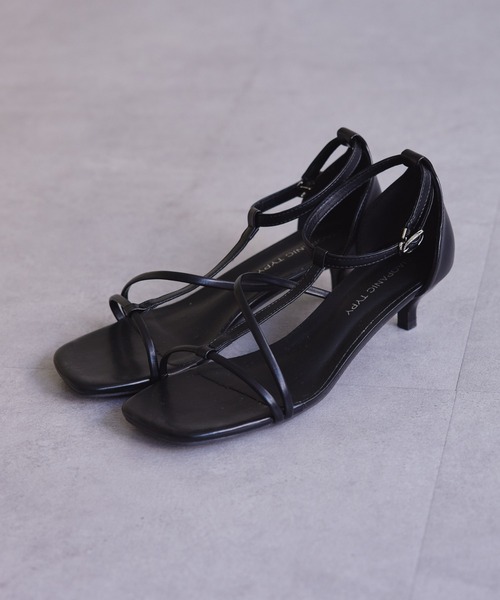 CIAOPANIC TYPY（チャオパニックティピー）の「チューブストラップサンダル（サンダル・レディース・レオパード/ブラック/シルバー・36/37/38/39）」の10枚目の写真