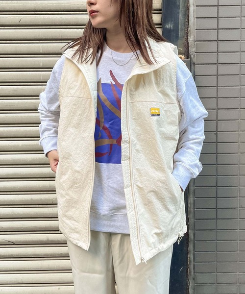 ddp(ディーディーピー)の「【 ddp / ディーディーピー 】 ナイロン ベスト NYLON PADDED VEST_Claude2 MNF A5307-119AA01(ダウンベスト・メンズ・アイボリー/ブラック・LARGE/MEDIUM)」の18枚目の写真