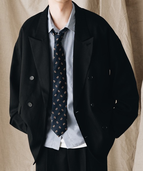 epnok(エプノック)の「Wポケットストライプルーズシャツ(シャツ/ブラウス・メンズ・グレー/ブルー/ピンク・MEDIUM/SMALL/LARGE)」の13枚目の写真