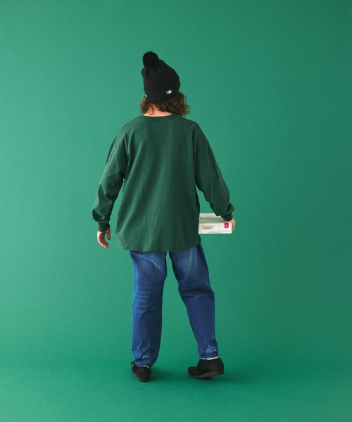 TOWNCRAFT（タウンクラフト）の「TOWN CRAFT/タウンクラフト 別注 リラックスフィット イージー ダメージ加工 デニムパンツ（デニムパンツ・メンズ・ブラック/インディゴブルー・SMALL/MEDIUM/LARGE）」の6枚目の写真