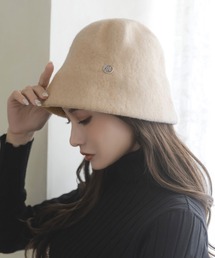 Julia Boutique | モチーフ付きウールチューリップハット/23622(ハット)