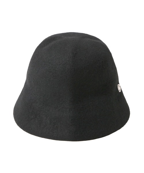 Julia Boutique（ジュリアブティック）の「モチーフ付きウールチューリップハット/23622（ハット・レディース・ブラック/ライトベージュ・ONE）」の14枚目の写真