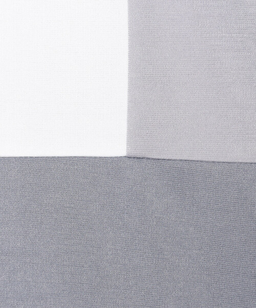 COMME CA ISM（コムサイズム）の「パッチワーク クルーネック ロングスリーブ Ｔシャツ（Tシャツ/カットソー・メンズ・ホワイト/ブラック・L/M）」の12枚目の写真