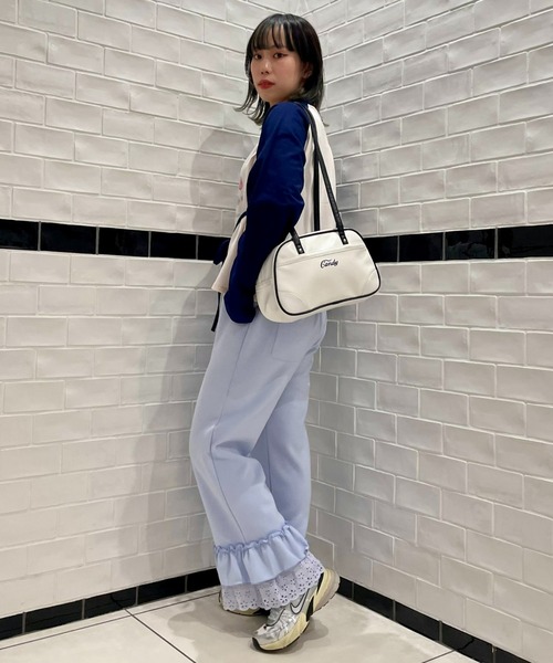 パンツ CandyStripper DEAREST JERSEY PANTS IVORY Candy Stripper（キャンディストリッパー）の「DEAREST JERSEY