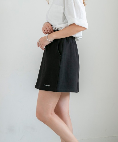 PICHI（ピイチ）の「スウェットミニスカート（スカート・レディース・グレー/ブラック・FREE）」の18枚目の写真