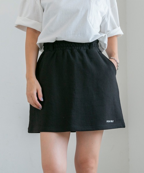 PICHI（ピイチ）の「スウェットミニスカート（スカート・レディース・グレー/ブラック・FREE）」の19枚目の写真