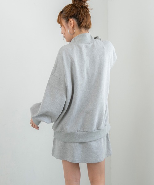 PICHI（ピイチ）の「スウェットミニスカート（スカート・レディース・グレー/ブラック・FREE）」の21枚目の写真