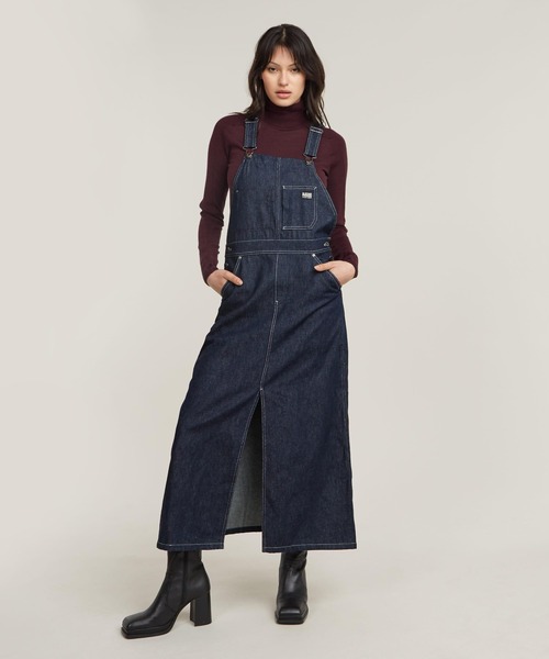 G-STAR（ジースター）の「DUNGAREE DRESS/ダンガリージャンパー