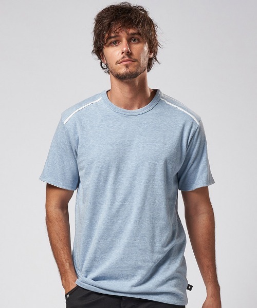mt8607- bicolor cut&sewn Tシャツ