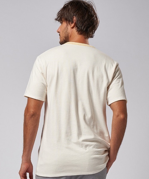 mt8607- bicolor cut&sewn Tシャツ