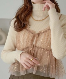 Ambre Neige（アンブルネージュ）の「【6色展開】ハイネックリブニット／WEB/EC限定商品（ニット/セーター）」