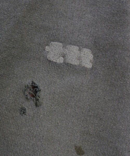 TTT MSW(ティー)の「【TTTMSW/ティー】Crew neck sweat(スウェット・メンズ・ブラック/ライトブルー・M/L)」の9枚目の写真