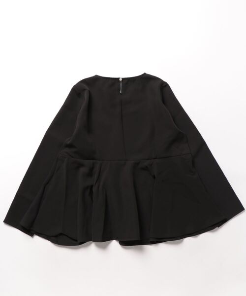 coca（coca）（コカ）の「セットアップ対応ペプラムブラウス（シャツ/ブラウス・レディース・ネイビー/ブラック・M/L）」の3枚目の写真