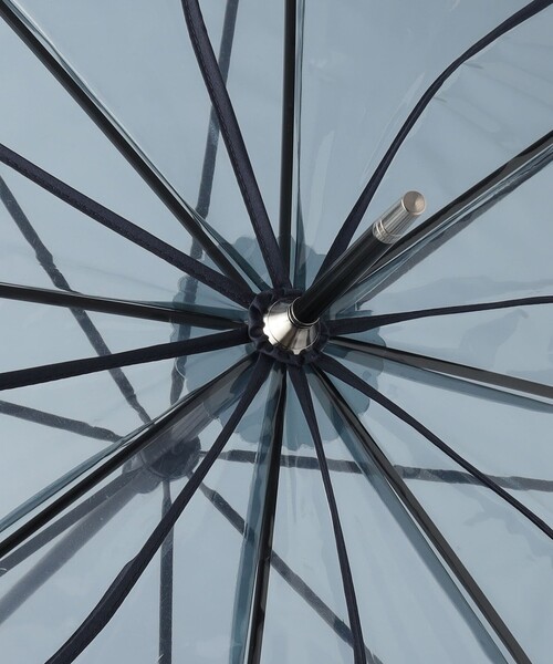 because（ビコーズ）の「＜because＞フラワーパイピング アンブレラ / 傘 / レイン（長傘・レディース・ホワイト/ネイビー/ダークブラウン・FREE）」の11枚目の写真