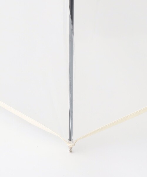 because（ビコーズ）の「＜because＞フラワーパイピング アンブレラ / 傘 / レイン（長傘・レディース・ホワイト/ネイビー/ダークブラウン・FREE）」の7枚目の写真