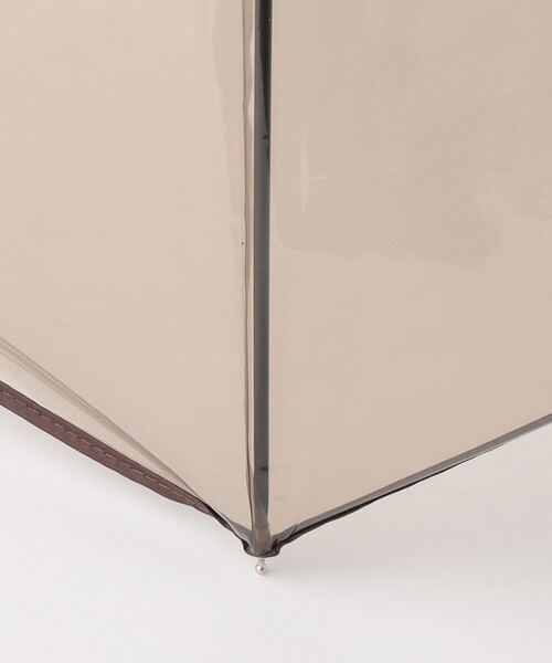 because（ビコーズ）の「＜because＞フラワーパイピング アンブレラ / 傘 / レイン（長傘・レディース・ホワイト/ネイビー/ダークブラウン・FREE）」の4枚目の写真