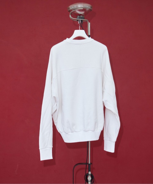 JOSE MOON（ジョゼムーン）の「OVER SWEAT PULLOVER/オーバースウェットプルオーバー（スウェット・レディース・ホワイト/グレー/チャコールグレー・FREE）」の12枚目の写真