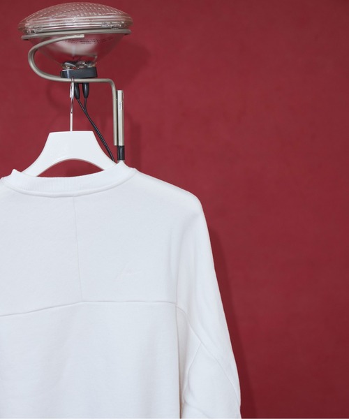 JOSE MOON（ジョゼムーン）の「OVER SWEAT PULLOVER/オーバースウェットプルオーバー（スウェット・レディース・ホワイト/グレー/チャコールグレー・FREE）」の13枚目の写真