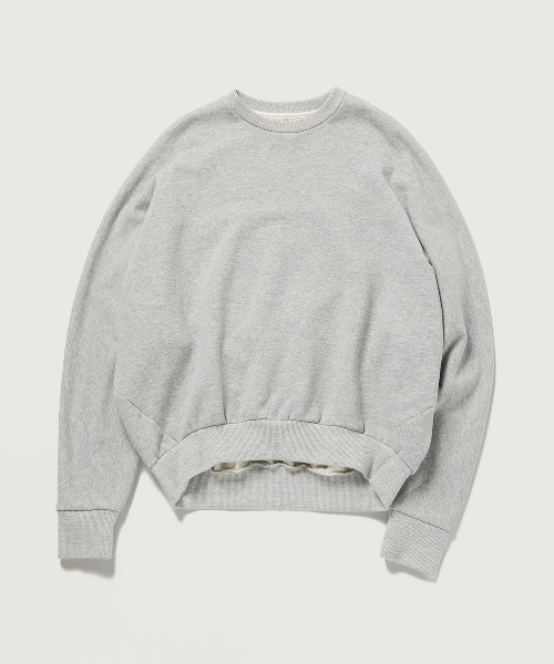 JOSE MOON（ジョゼムーン）の「OVER SWEAT PULLOVER/オーバースウェットプルオーバー（スウェット・レディース・ホワイト/グレー/チャコールグレー・FREE）」の17枚目の写真