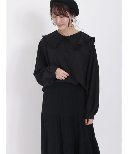 Samansa Mos2（サマンサ モスモス）の「フリルセーラーカラー前後着