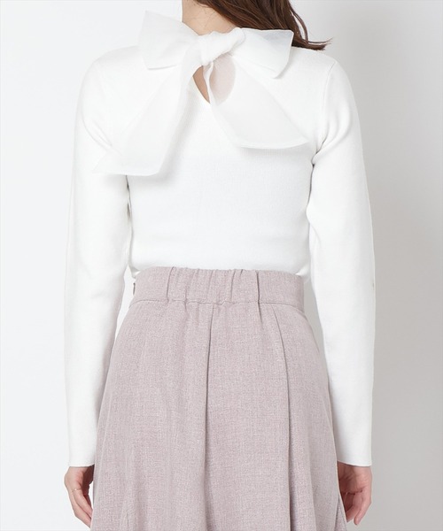 WILLSELECTION（ウィルセレクション）の「バックリボンニット