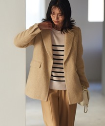 BARNYARDSTORM | コート感覚で羽織れる／モヘアジャケット(テーラードジャケット)