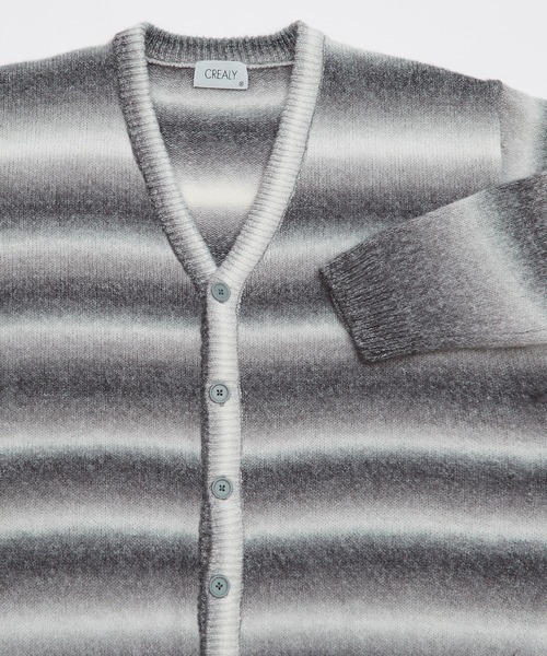 improves（インプローブス）の「総柄 ニット Vネック カーディガン（カーディガン/ボレロ・メンズ・ネイビー/ブラウン/オレンジ/グリーン/チャコールグレー/ブルー・LARGE/MEDIUM）」の11枚目の写真