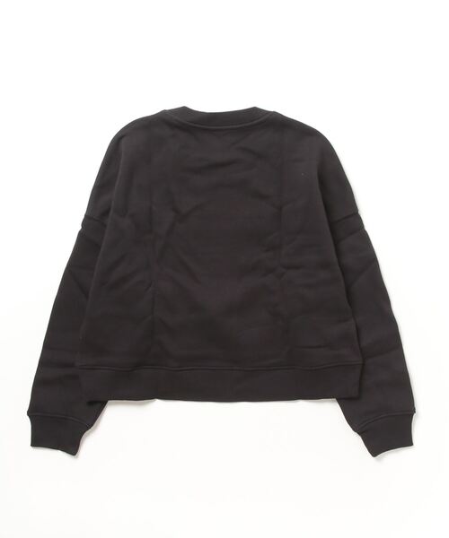 Guess(ゲス)の「Lurex Triangle Logo Sweatshirt トップス スウェット レディース(スウェット・レディース・ブラック/ライトピンク/ホワイト・MEDIUM/SMALL/X-SMALL)」の10枚目の写真