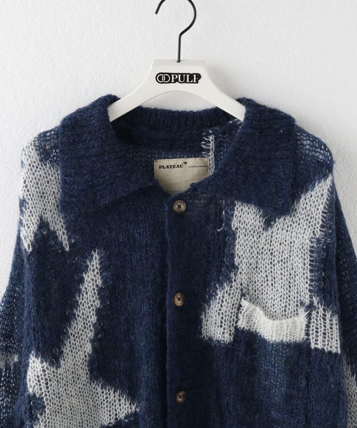 【Plateau Studio 】MOHAIR STA SHIRT PULP/417EDIFICE（パルプフォーワンセブンエディフィス）の