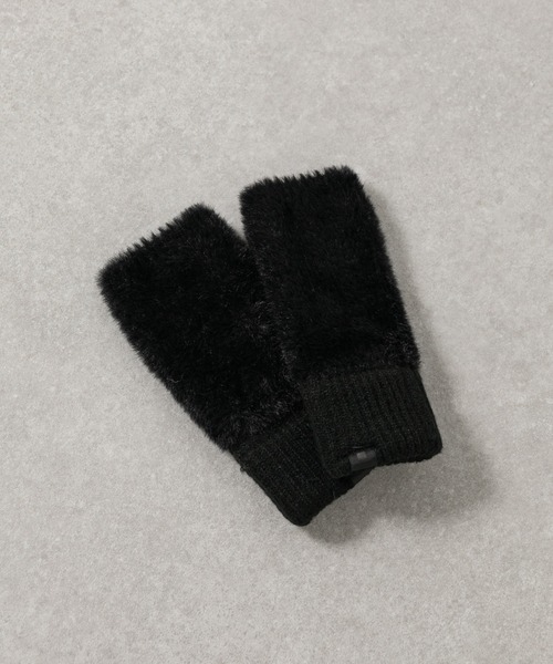 COLONY 2139（コロニートゥーワンスリーナイン）の「モヘア風ハンドウォーマー（アームカバー・レディース・ライトグレー/ブラック/グレイッシュベージュ・FREE）」の10枚目の写真