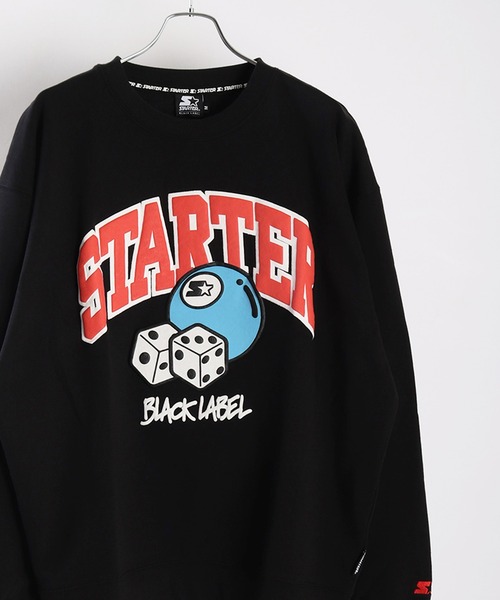 STARTER BLACK LABEL(スターターブラックレーベル)の「STARTER BLACK LABEL裏起毛トレーナー(スウェット・メンズ・ホワイト系その他/ブラック/ブラウン/ブラウン系その他/ホワイト系その他2/ブラック系その他・L/XL/M)」の3枚目の写真