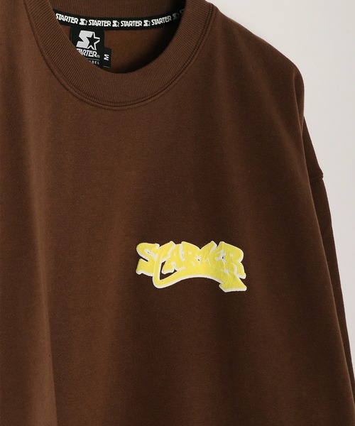 STARTER BLACK LABEL(スターターブラックレーベル)の「STARTER BLACK LABEL裏起毛トレーナー(スウェット・メンズ・ホワイト系その他/ブラック/ブラウン/ブラウン系その他/ホワイト系その他2/ブラック系その他・L/XL/M)」の9枚目の写真