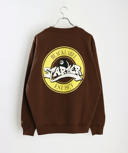 STARTER BLACK LABEL(スターターブラックレーベル)の「STARTER BLACK LABEL裏起毛トレーナー(スウェット・メンズ・ホワイト系その他/ブラック/ブラウン/ブラウン系その他/ホワイト系その他2/ブラック系その他・L/XL/M)」の8枚目の写真