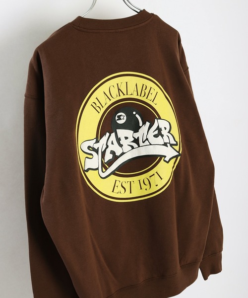 STONE  ブラック ロゴ トレーナー 【週末セール】 ブラックレターロゴ刺繍デザイントレーナー 10.0onz 厚手タイプ サイズ