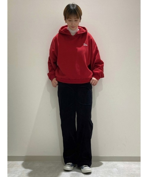 GAP（ギャップ）の「ヴィンテージ ソフトGAPロゴ パーカー（パーカー・レディース・ネイビー/レッド/グリーン/ブラック・M/S/XS/XL/XXS/L）」の20枚目の写真