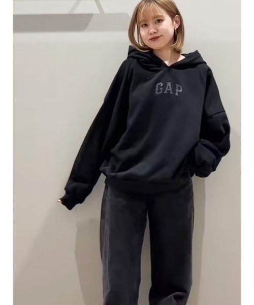 GAP（ギャップ）の「ヴィンテージ ソフトGAPロゴ パーカー（パーカー・レディース・ネイビー/レッド/グリーン/ブラック・M/S/XS/XL/XXS/L）」の13枚目の写真