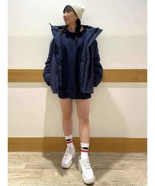 GAP（ギャップ）の「ヴィンテージ ソフトGAPロゴ パーカー（パーカー・レディース・ネイビー/レッド/グリーン/ブラック・M/S/XS/XL/XXS/L）」の8枚目の写真