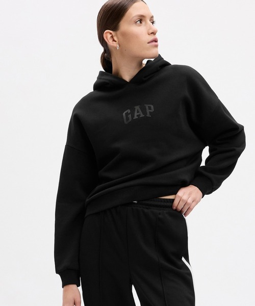 GAP（ギャップ）の「ヴィンテージ ソフトGAPロゴ パーカー（パーカー・レディース・ネイビー/レッド/グリーン/ブラック・M/S/XS/XL/XXS/L）」の15枚目の写真