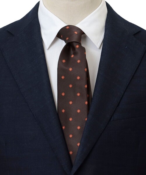 B:MING by BEAMS(ビーミングバイビームス)の「B:MING by BEAMS / ウォッシャブル 小紋柄 ナロー ネクタイ 24SS(ネクタイ・メンズ・オリーブ/ピンク/ブラウン/ネイビー/インディゴブルー/グレー/ブルー系その他3/ライトブルー・ONE SIZE)」の3枚目の写真