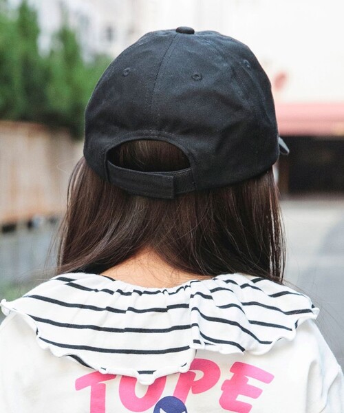 DRC branshes（ディーアールシーブランシェス）の「【WEB限定/DRC/やわらか天竺】前後2WAYフリル襟長袖Tシャツ（Tシャツ/カットソー・キッズ・ブラック/オフホワイト/ライトグリーン/その他1/ラベンダー/その他2/その他3/ピンク・120/100/140/110/90/150/130）」の6枚目の写真