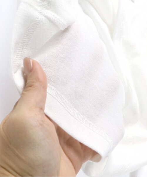 DRC branshes（ディーアールシーブランシェス）の「【WEB限定/DRC/やわらか天竺】前後2WAYフリル襟長袖Tシャツ（Tシャツ/カットソー・キッズ・ブラック/オフホワイト/ライトグリーン/その他1/ラベンダー/その他2/その他3/ピンク・120/100/140/110/90/150/130）」の16枚目の写真