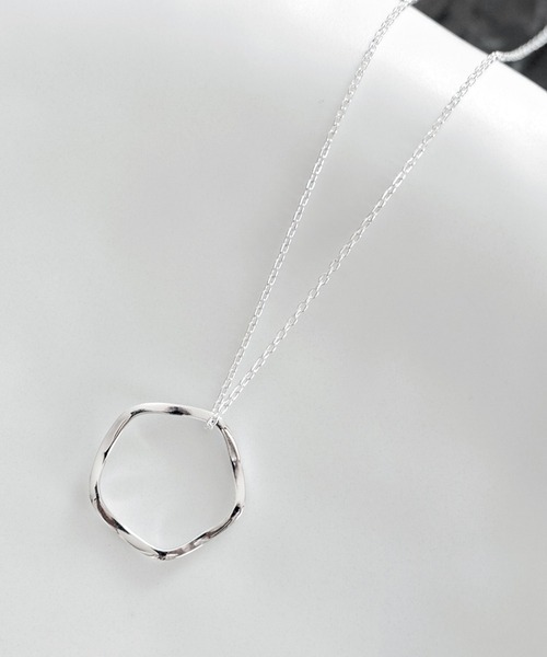 SENTI センティ / RING NECKLACE WAVE SILVER シルバー925リングネックレス / 4078