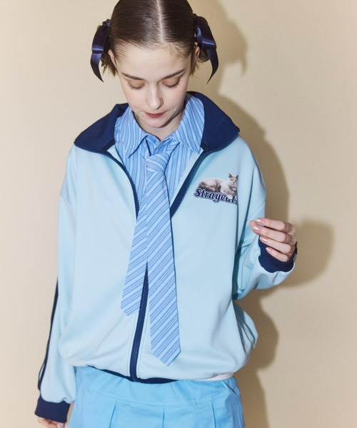 Candy Stripper（キャンディストリッパー）の「STRIPE COMPACT シャツ（シャツ/ブラウス・レディース・ライトブルー/ブルー/グレー・2）」の7枚目の写真